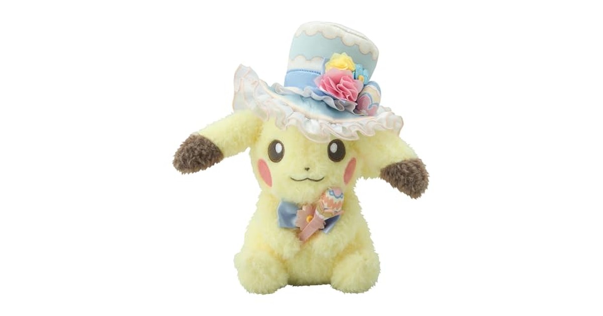 ポケモンセンターオリジナル ぬいぐるみ Pokémon Botanical Easter ピカチュウ の商品画像