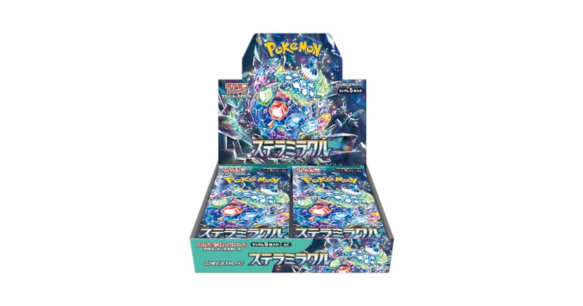 ポケモンカードゲーム スカーレット&バイオレット 拡張パック ステラミラクル BOX の商品画像