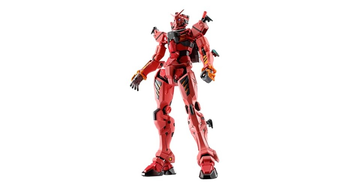 TAMASHII NATIONS METAL ROBOT魂 ＜SIDE MS＞ 機動戦士Gundam GQuuuuuuX(読み：ジークアクス) 赤いガンダム 約155mm ABS&ダイキャスト&PVC製 塗装済み可動フィギュア の商品画像