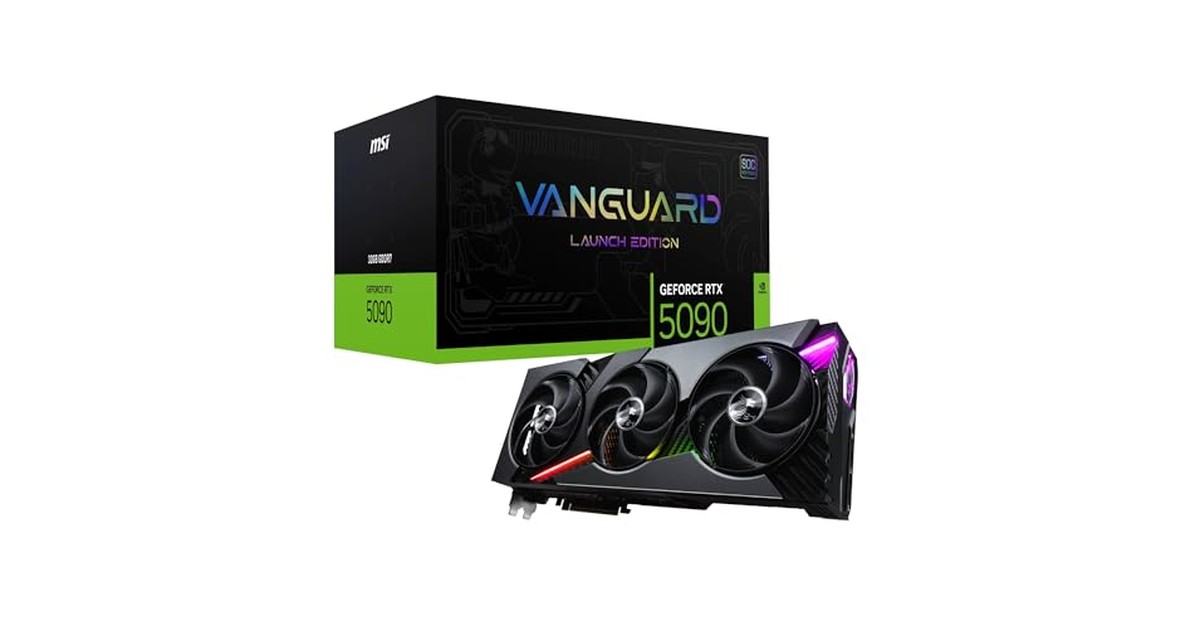 MSI GeForce RTX 5090 32G VANGUARD SOC LAUNCH EDITION グラフィックスカード VD8998 の商品画像