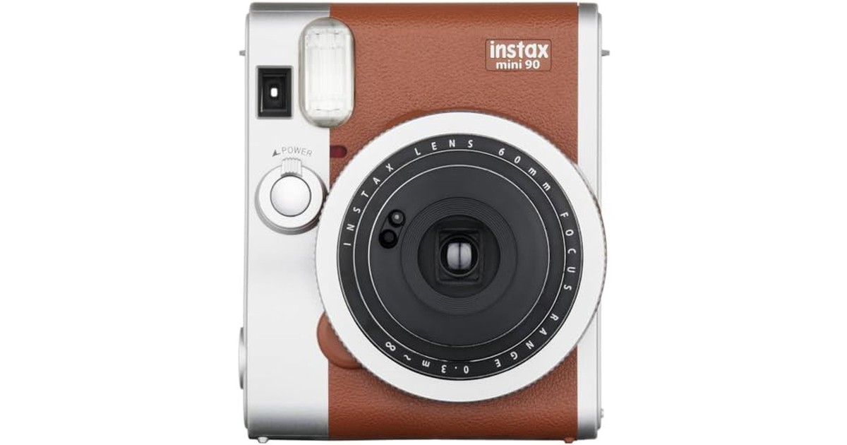 富士フイルム(FUJIFILM) インスタントカメラ チェキ instax mini 90 ネオクラシック ブラウン INSTAX MINI 90 BROWN の商品画像