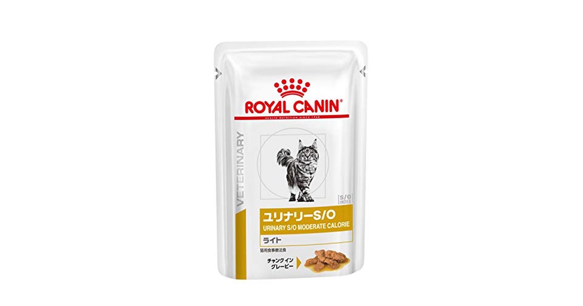 [食事療法食]ロイヤルカナン ベテリナリーダイエット 猫用 ユリナリーS/Oライト ウェット パウチ 85g×24コ の商品画像
