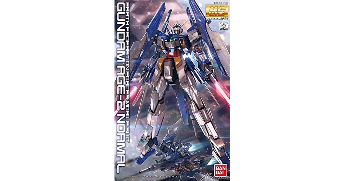 BANDAI SPIRITS(バンダイ スピリッツ) MG 機動戦士ガンダムAGE ガンダムAGE-2ノーマル 1/100スケール 色分け済みプラモデル の商品画像