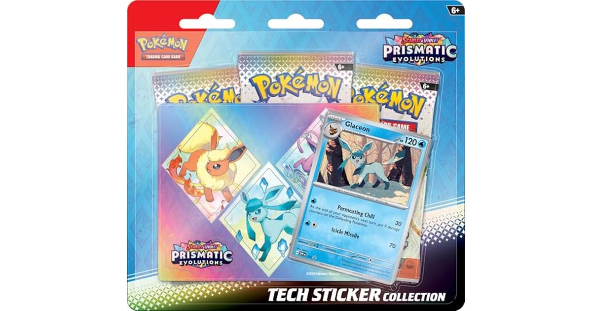ポケモンスカーレット&バイオレット-プリズム進化テックステッカーコレクション(パッケージは異なる場合があります) の商品画像