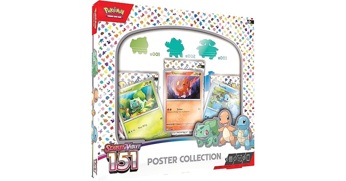 Pokemon TCG Scarlet & Violet 3.5 Pokemon 151 Poster Collection の商品画像