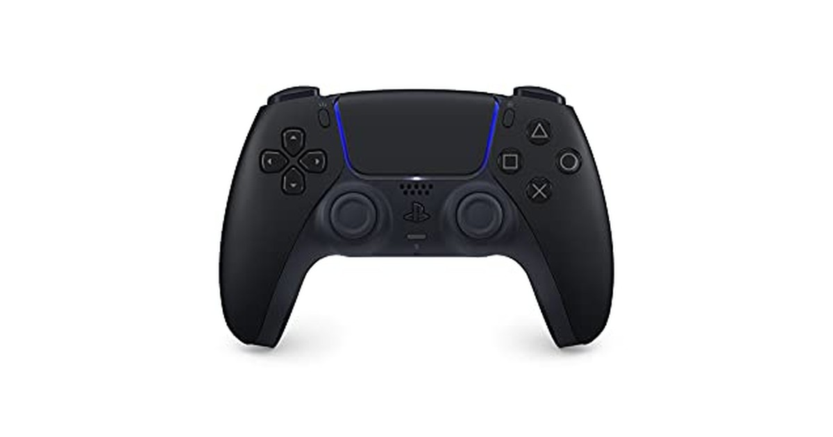 【純正品】DualSense ワイヤレスコントローラー ミッドナイト ブラック (CFI-ZCT1J01) の商品画像