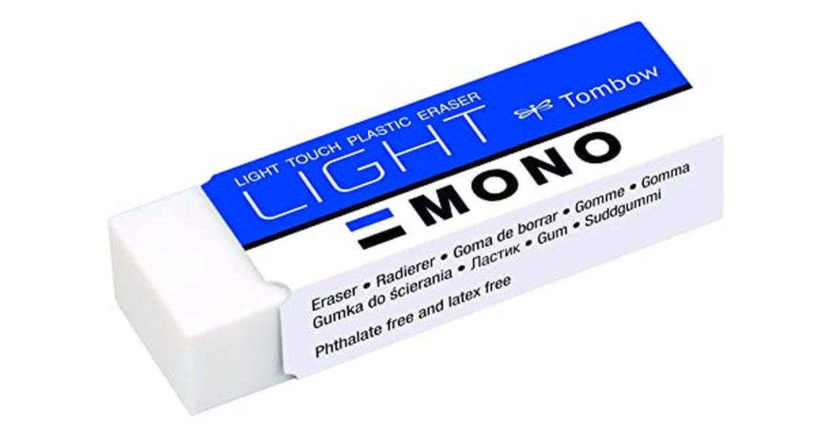 トンボ(Tombow) 消しゴム モノライトS PE-LTS 消しゴム の商品画像