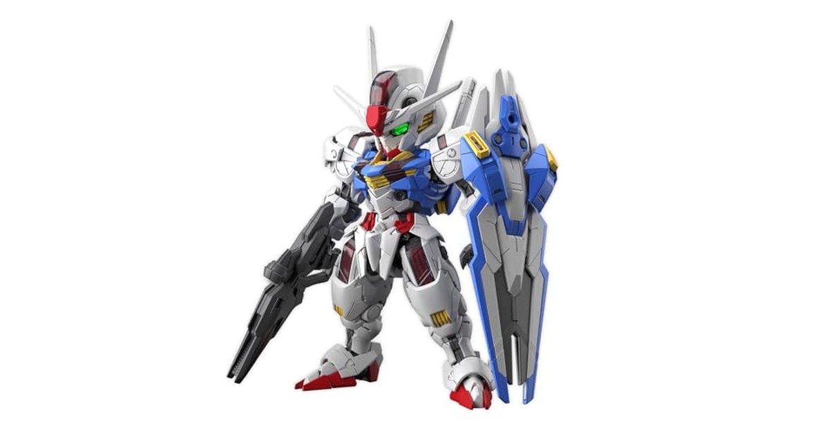 BANDAI SPIRITS(バンダイ スピリッツ) MGSD 機動戦士ガンダム 水星の魔女 ガンダムエアリアル 色分け済みプラモデル の商品画像