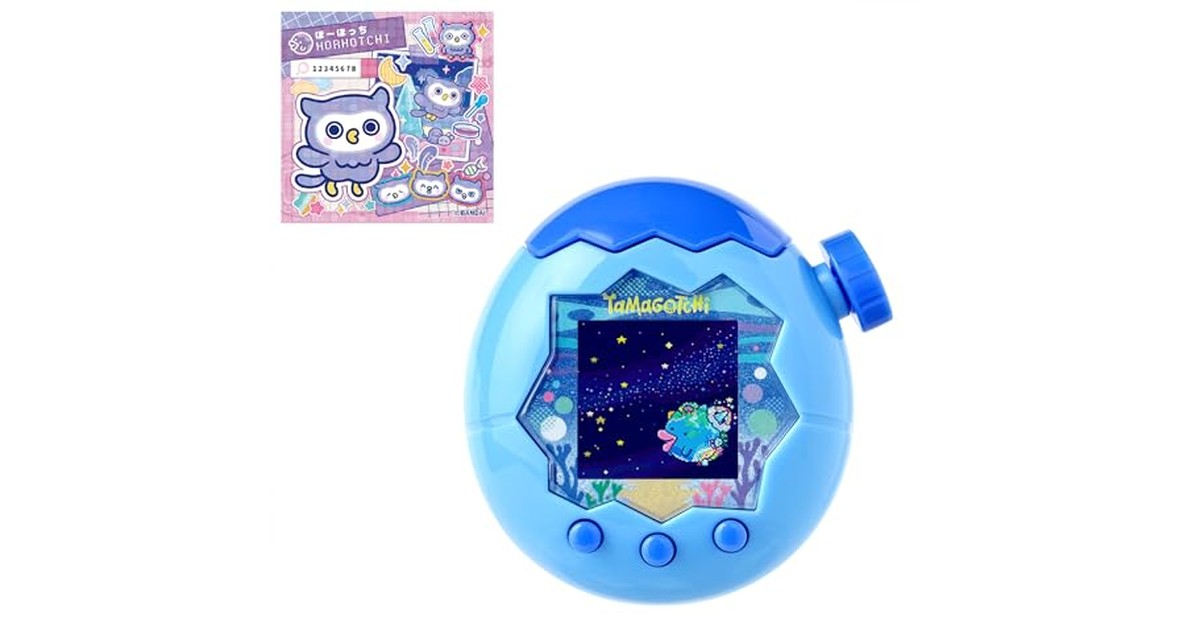 [バンダイ(BANDAI)] Tamagotchi Paradise - Blue Water(Amazon.co.jp限定 早期購買特典『たまラボステッカー：ほーほっち』付き) 対象年齢 6才以上 たまごっちパラダイス の商品画像