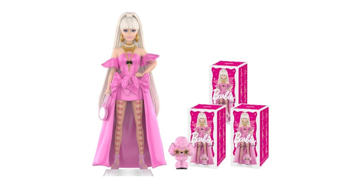 POP MART バービー スタイル アイコン シリーズ 【アソートボックス 9ピース】 ポップマート ガチャガチャ ブラインド ボックス フィギュア プラモデル プレミアム おもちゃ PVC ソフビ オリジナル キャラクター 誕生日 プレゼント の商品画像