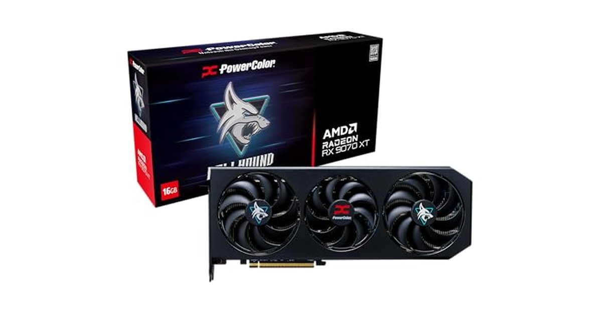Power Color Radeon RX9070XT 搭載 グラフィックボード GDDR6 16GB【国内正規代理店品】RX9070XT 16G-L/OC の商品画像