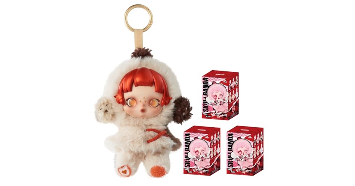 POP MART SKULLPANDA Winter Symphony シリーズ ぬいぐるみペンダント【アソートボックス6ピース】 ポップマート ガチャガチャ ブラインド ボックス フィギュア プラモデル プレミアム おもちゃ PVC ソフビ オリジナル キャラクター 誕生日 プレゼント の商品画像