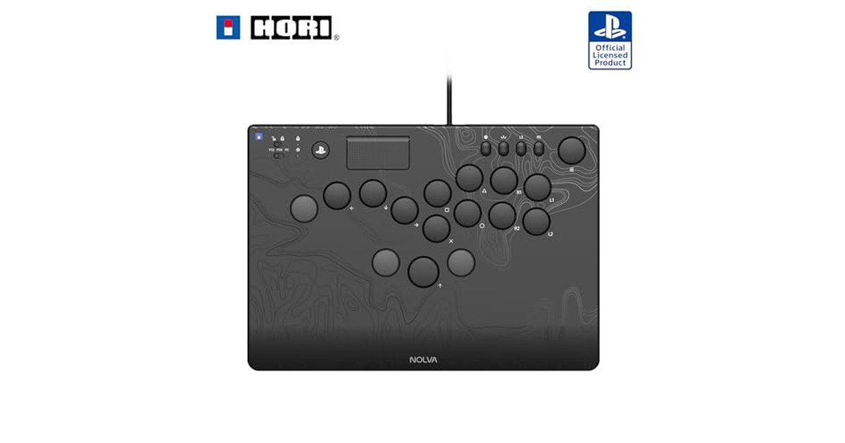 NOLVA Mechanical All-Button Arcade Controller for PlayStation®5, Windows PC【日本国内限定】 の商品画像