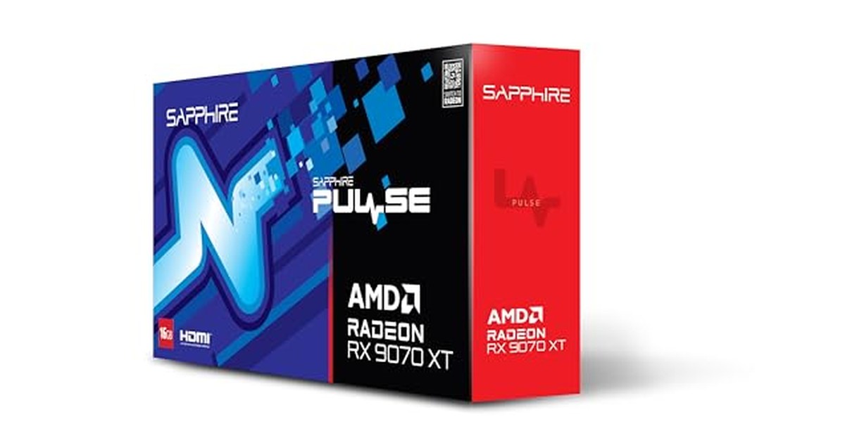 SAPPHIRE PULSE Radeon RX 9070 XT GAMING 16GB グラフィックスボード 11348-03-20G VD8985 の商品画像
