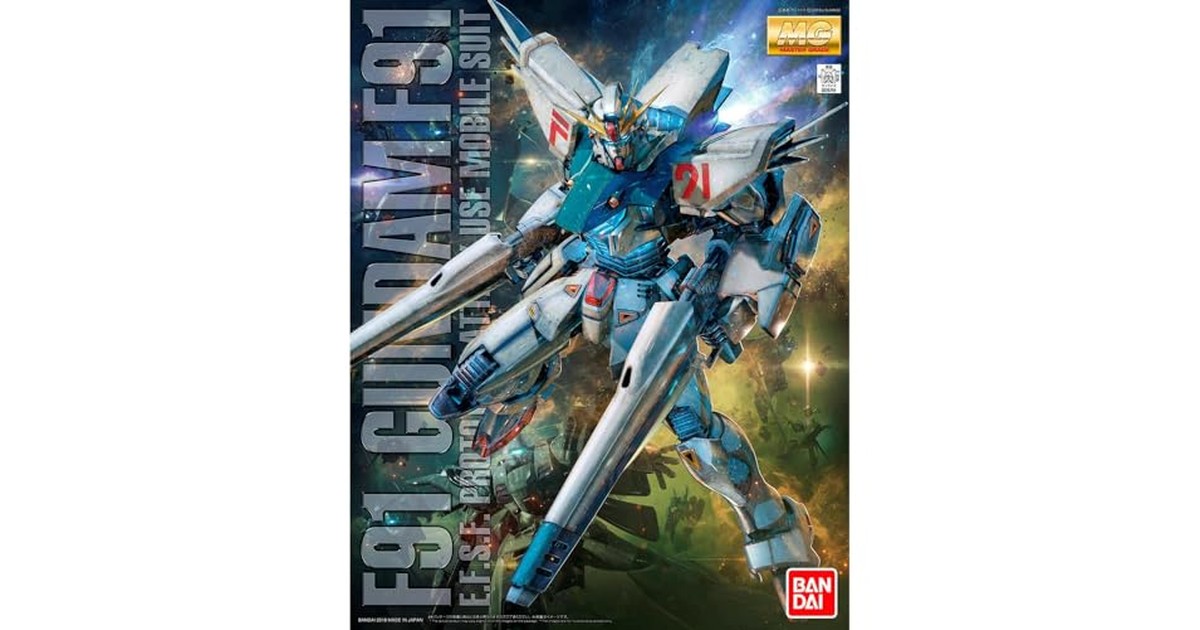 BANDAI SPIRITS(バンダイ スピリッツ) MG 機動戦士ガンダムF91 ガンダムF91Ver.2.0 1/100スケール 色分け済みプラモデル の商品画像