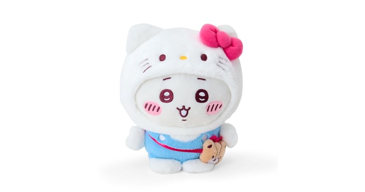 サンリオ(SANRIO) ちいかわ ぬいぐるみ（ちいかわ） ハローキティ ポリエステル 対象年齢3才以上 826375 の商品画像