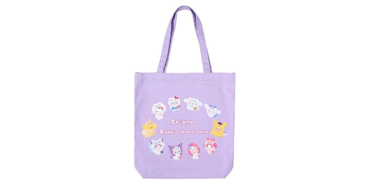 サンリオ(SANRIO) ちいかわ トートバッグ サンリオキャラクターズ 綿 A4サイズ 対象年齢3才以上 536385 の商品画像