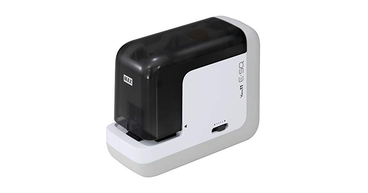 マックス(MAX) ホッチキス 電動ホッチキス バイモ E-SQ 40枚とじ BH-11F/AC の商品画像