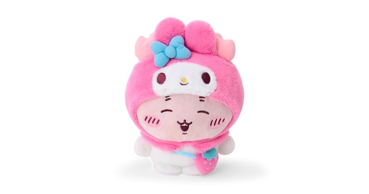 サンリオ(SANRIO) ちいかわ ぬいぐるみ（古本屋） マイメロディ ポリエステル 対象年齢3才以上 826553 の商品画像
