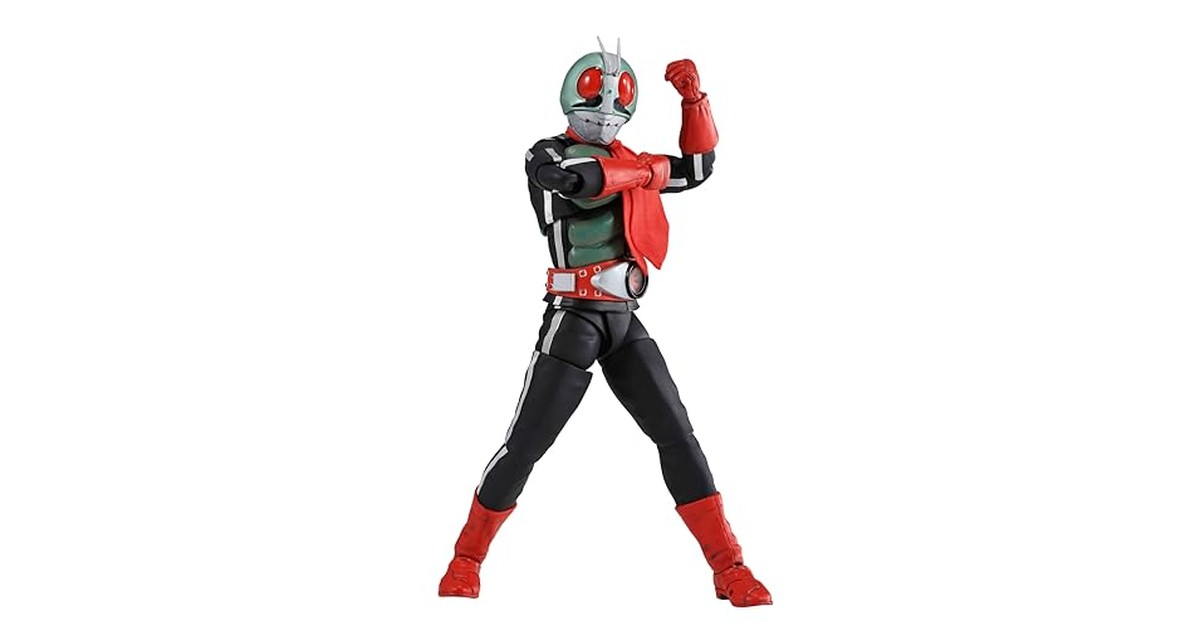TAMASHII NATIONS S.H.フィギュアーツ(真骨彫製法) 仮面ライダー新2号 栄光の昭和ライダーエディション 約145mm PVC&ABS&布製 塗装済み可動フィギュア の商品画像