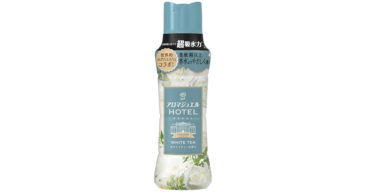 レノア ハピネス アロマジュエル 香り付け専用ビーズ ホワイトティー 本体 420mL の商品画像