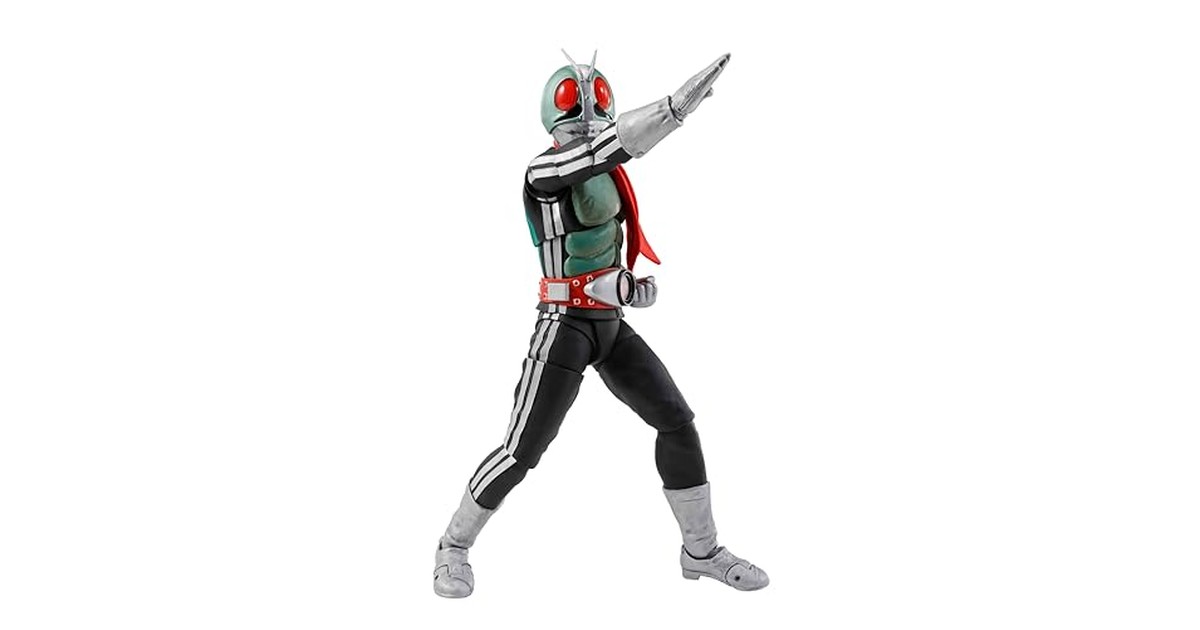 TAMASHII NATIONS S.H.フィギュアーツ(真骨彫製法) 仮面ライダー新1号 栄光の昭和ライダーエディション(初回限定台座付属) 約145mm PVC&ABS&布製 塗装済み可動フィギュア の商品画像