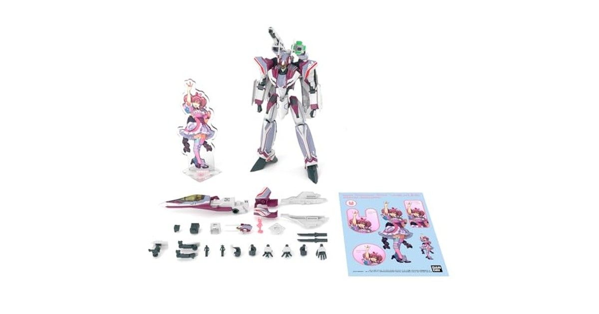BANDAI SPIRITS(バンダイ スピリッツ) HG マクロスΔ(デルタ)VF-31C ジークフリード(ミラージュ･ファリーナ･ジーナス機)デラックスセット 1/100スケール 色分け済みプラモデル の商品画像