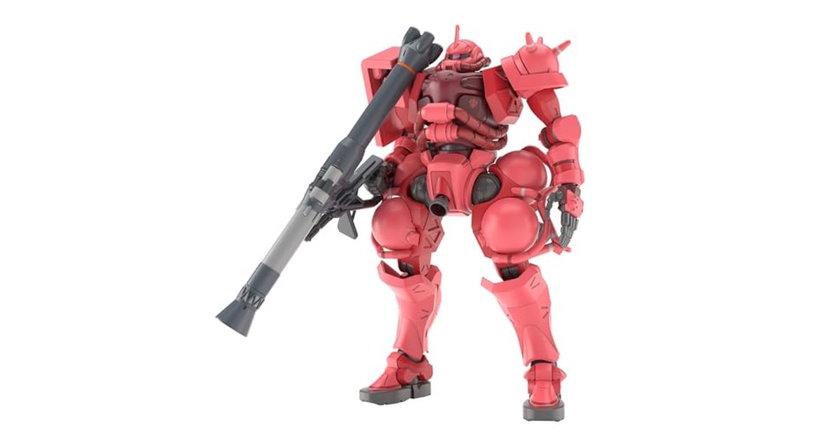 BANDAI SPIRITS(バンダイ スピリッツ) 機動戦士Gundam GQuuuuuuX シャア専用ザク(GQ) 1/144スケール 色分け済みプラモデル の商品画像