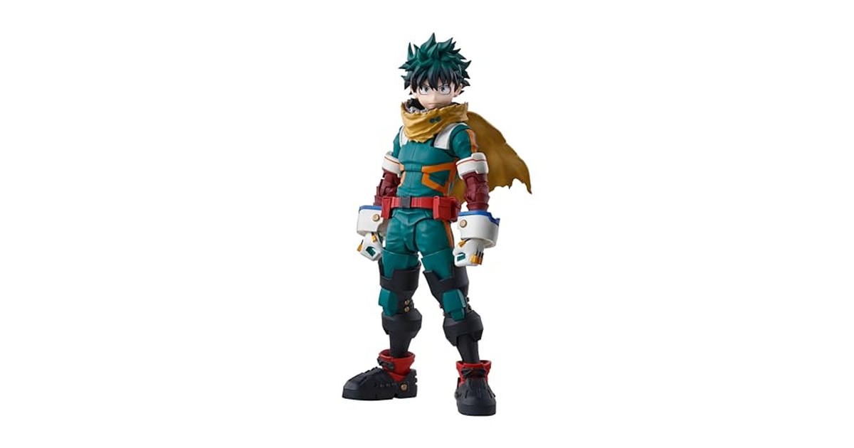 TAMASHII NATIONS S.H.フィギュアーツ 僕のヒーローアカデミア 緑谷出久 約140mm PVC&ABS製 塗装済み可動フィギュア の商品画像
