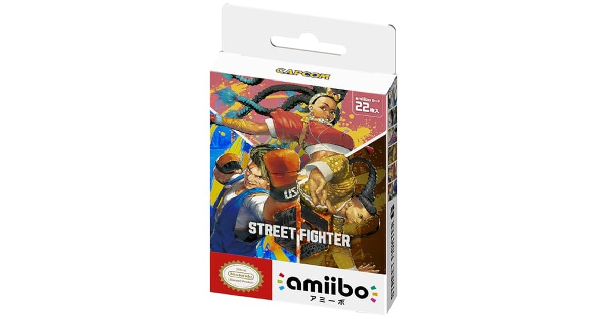 ストリートファイター6 amiiboカード スターターセット の商品画像