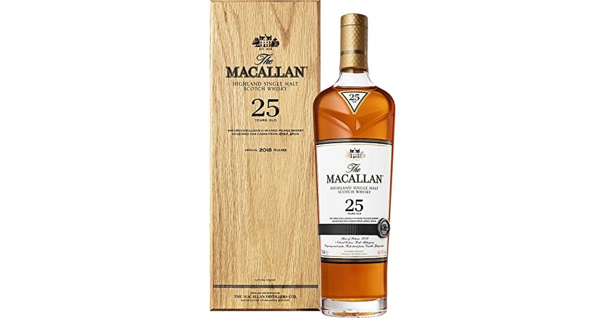 ザ マッカラン 25年 シングルモルトスコッチ [ ウイスキー イギリス 700ml ] の商品画像
