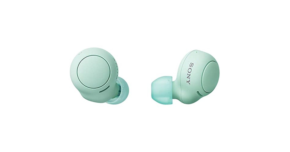ソニー(SONY) 完全ワイヤレスイヤホン WF-C500 : /軽量小型5.4g/高精度通話品質/簡単ペアリング/IPX4防滴性能/アイスグリーン WF-C500 GZ の商品画像