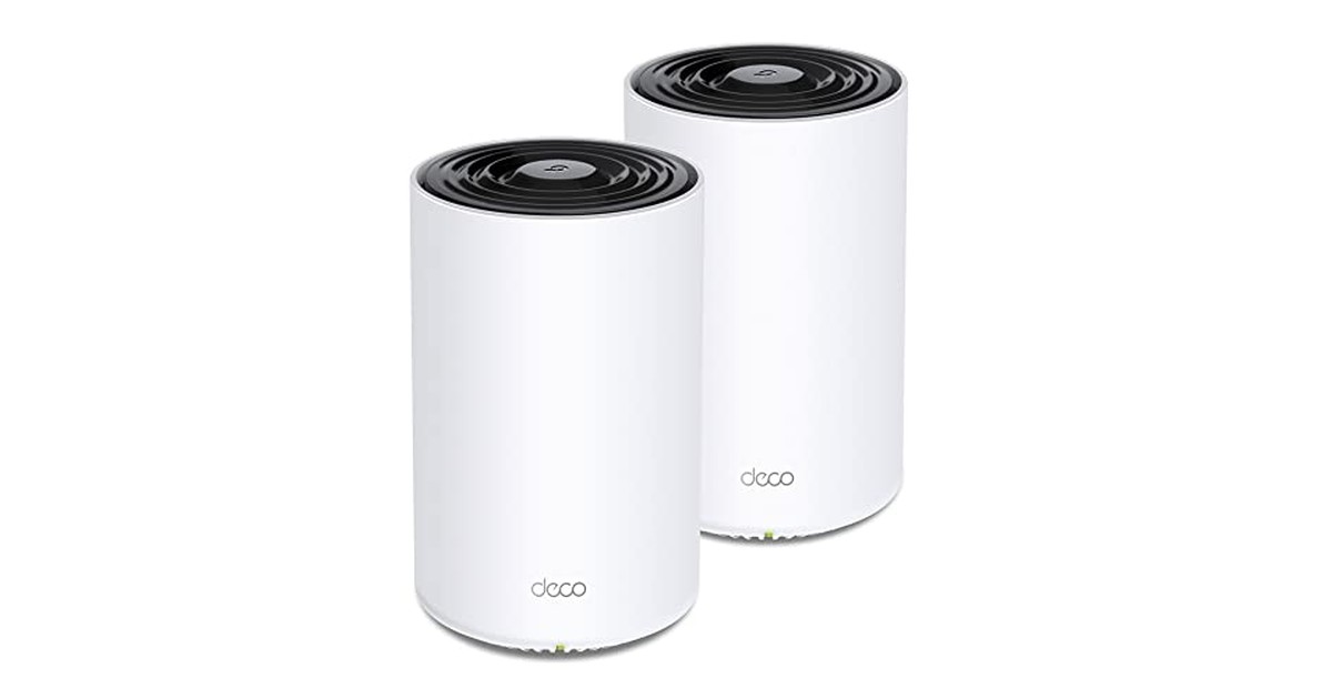 TP-Link メッシュ WiFi 6 ルーター Alexa 認定製品 スマートテレビ 対応 メッシュWi-Fi無線LANルーター スマートホーム AX3600 (1802+1201+574Mbps) Deco X68 2ユニット の商品画像