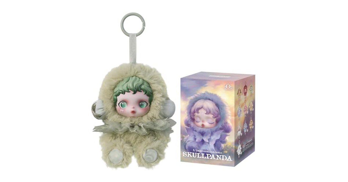 POP MART SKULLPANDA L’impressionnisme シリーズぬいぐるみペンダント 【アソートボックス 9ピース 】 ポップマート ガチャガチャ ブラインド ボックス フィギュア プラモデル プレミアム おもちゃ PVC ソフビ オリジナル キャラクター 誕生日 プレゼント の商品画像