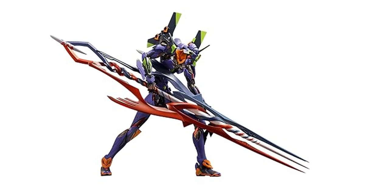 TAMASHII NATIONS METAL BUILD エヴァンゲリオンシリーズ エヴァンゲリオン初号機 30th with the spear of Gaius 約220mm ABS&PVC&ダイキャスト製 塗装済み可動フィギュア の商品画像