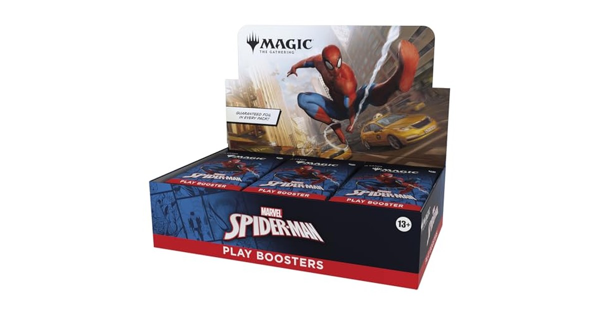 マジック：ザ・ギャザリング マーベル スパイダーマン プレイ・ブースター 英語版（BOX30パック入り）MTG トレカ ウィザーズ・オブ・ザ・コースト SPM D45240000 の商品画像