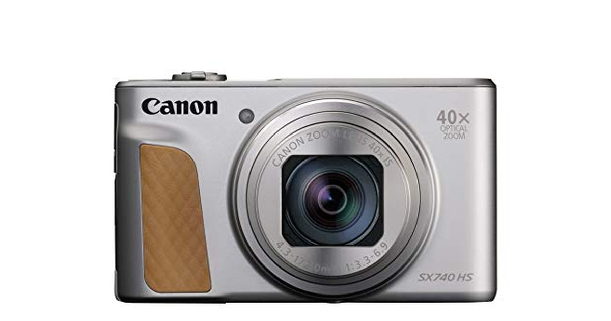 Canon コンパクトデジタルカメラ PowerShot SX740 HS シルバー 光学40倍ズーム/4K動画/Wi-Fi対応 PSSX740HSSL の商品画像