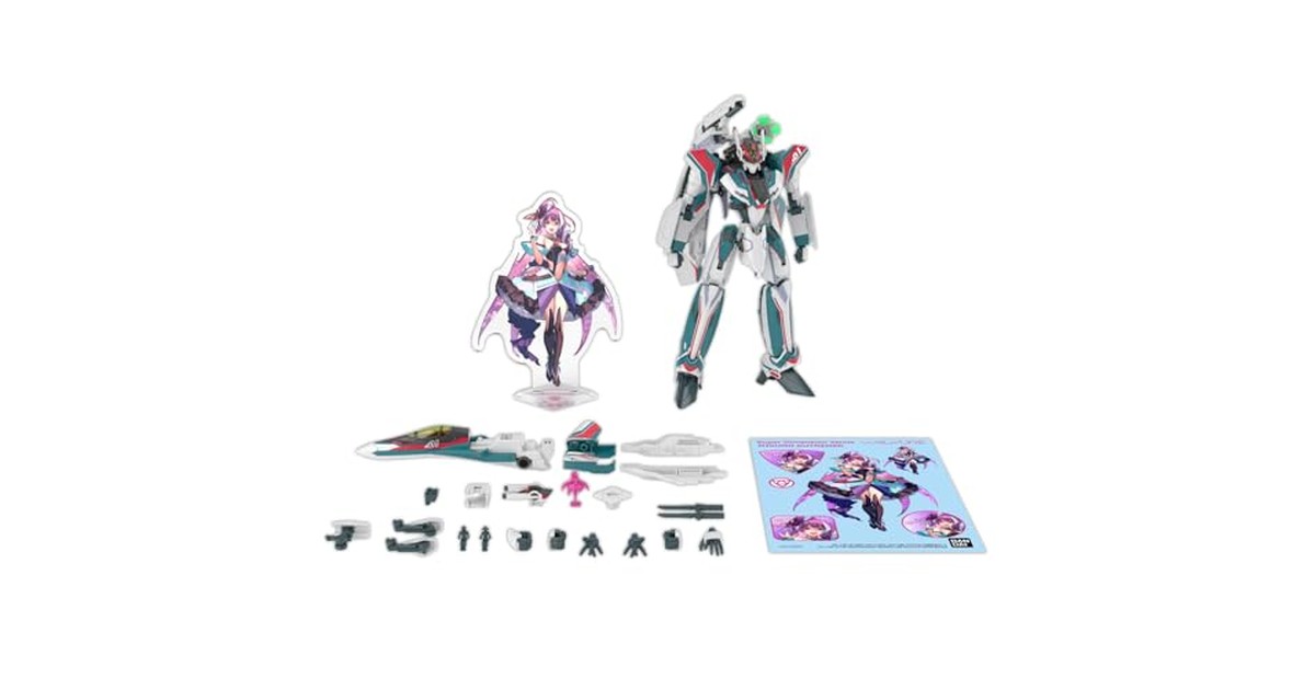 BANDAI SPIRITS(バンダイ スピリッツ) HG マクロスΔ VF-31S ジークフリード (アラド・メルダース機)デラックスセット 1/100スケール プラスチック製 色分け済みプラモデル の商品画像