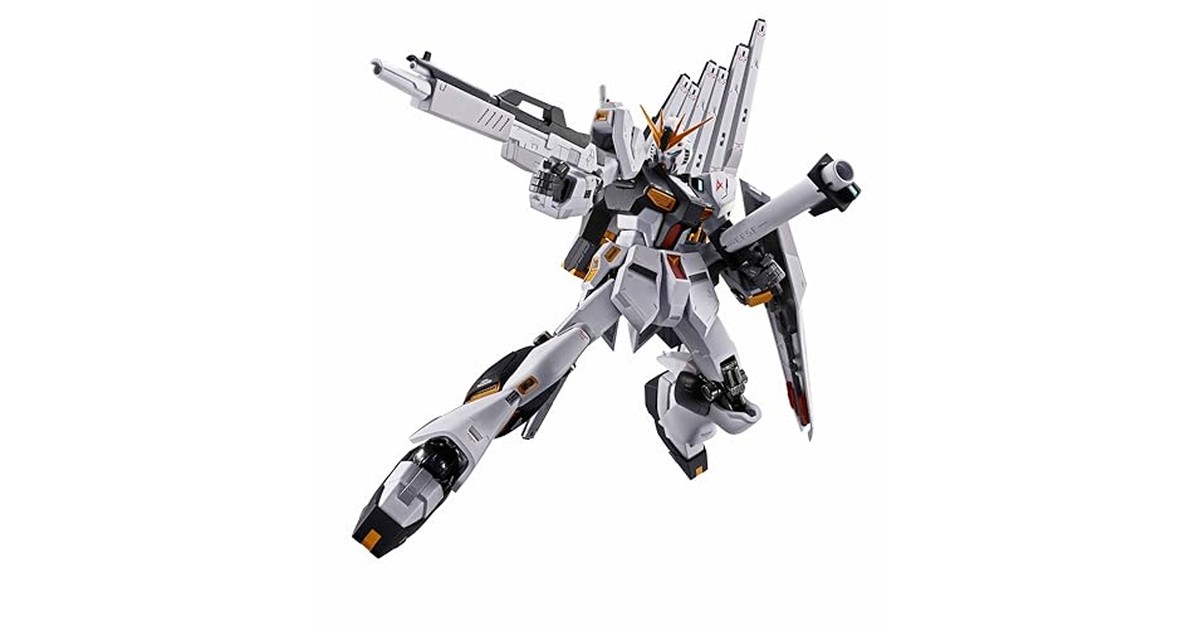 TAMASHII NATIONS METAL ROBOT魂 機動戦士ガンダム 逆襲のシャア νガンダム 約150mm ABS&ダイキャスト&PVC製 塗装済み可動フィギュア の商品画像