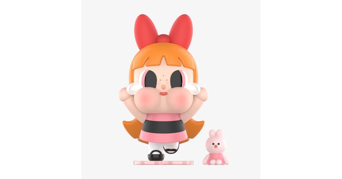 POPMART CRYBABY × Powerpuff Girls シリーズ【1ピース】 ポップマート ガチャガチャ ブラインド ボックス フィギュア プラモデル プレミアム おもちゃ PVC ソフビ オリジナル キャラクター 誕生日 プレゼント の商品画像
