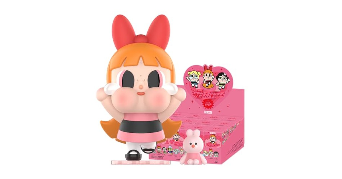 POP MART CRYBABY × Powerpuff Girls シリーズ 【3ピース】 ポップマート ガチャガチャ ブラインド ボックス フィギュア プラモデル プレミアム おもちゃ PVC ソフビ オリジナル キャラクター 誕生日 プレゼント の商品画像