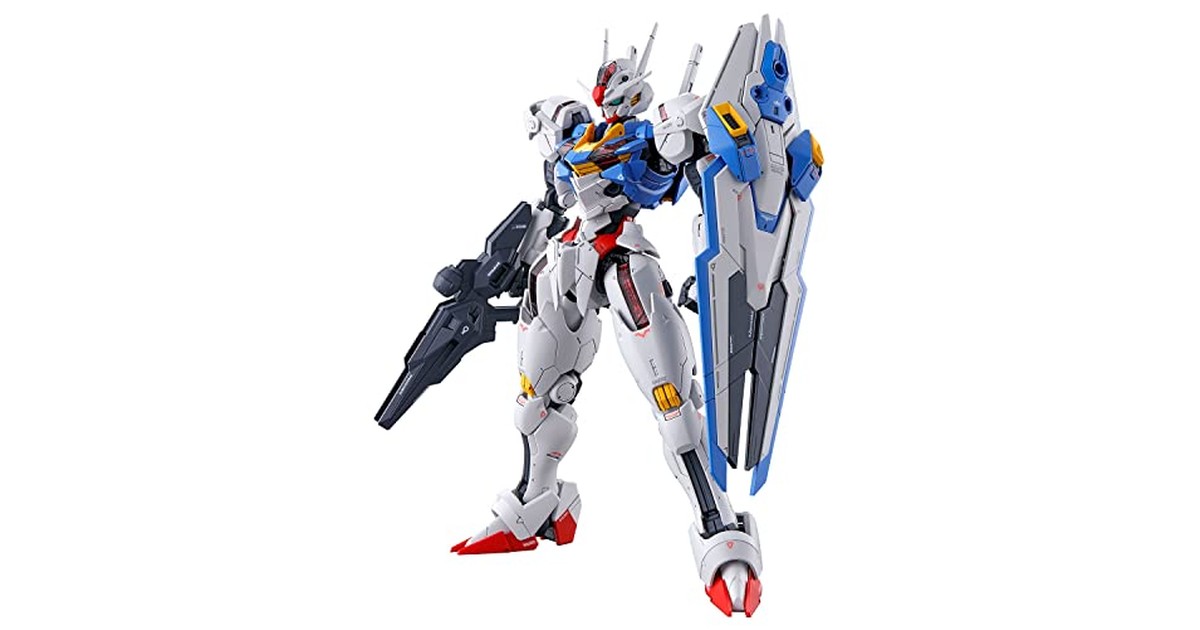 BANDAI SPIRITS(バンダイ スピリッツ) FULL MECHANICS 機動戦士ガンダム 水星の魔女 ガンダムエアリアル 1/100スケール 色分け済みプラモデル の商品画像