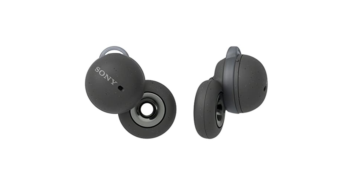 ソニー(SONY) LinkBuds :完全ワイヤレスイヤホン/小型軽量4.1グラム/フルオープンスタイルで常時装着可能/マイク通話性能/12mmドライバ/連続5.5時間再生/10分充電90分再生/IPX4防滴性能/操作性/Sound AR対応/グレー WF-L900 HM の商品画像