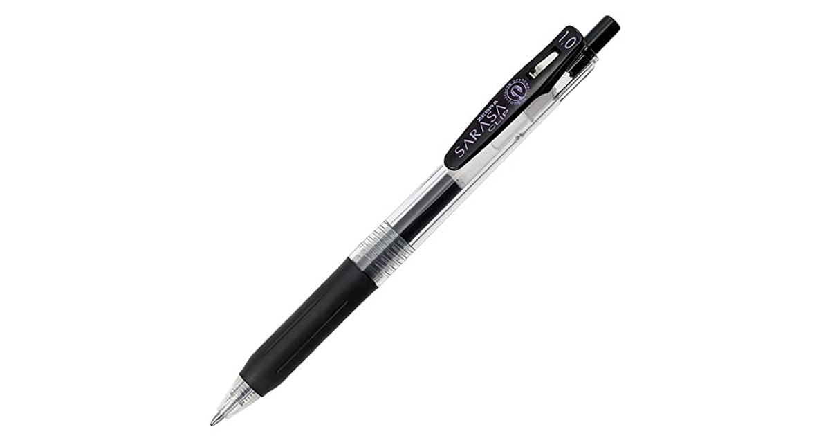 ゼブラ ジェルボールペン サラサクリップ1.0 P-JJE15-BK 黒 の商品画像