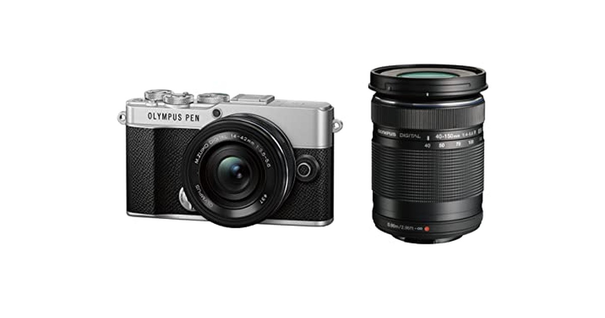 OM SYSTEM/オリンパス PEN E-P7 EZダブルズームキット シルバー の商品画像