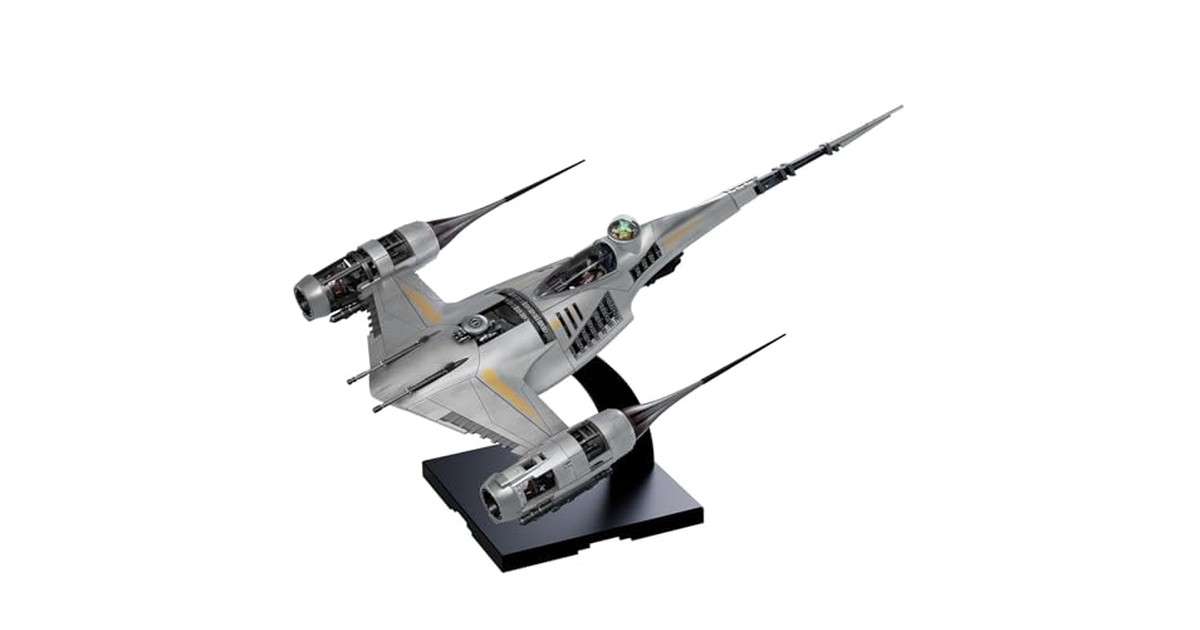 BANDAI SPIRITS(バンダイ スピリッツ) STAR WARS スター・ウォーズ マンダロリアン N-1スターファイター 1/48スケール 色分け済みプラモデル の商品画像