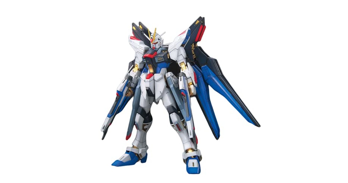 MG 機動戦士ガンダムSEED DESTINY ストライクフリーダムガンダム フルバーストモード 1/100スケール 色分け済みプラモデル の商品画像