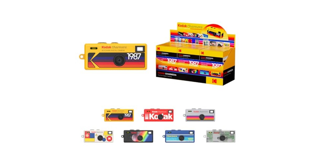 KODAK CHARMERA キーチェーン デジタルカメラブラインドボックス シングルボックス (1個) の商品画像