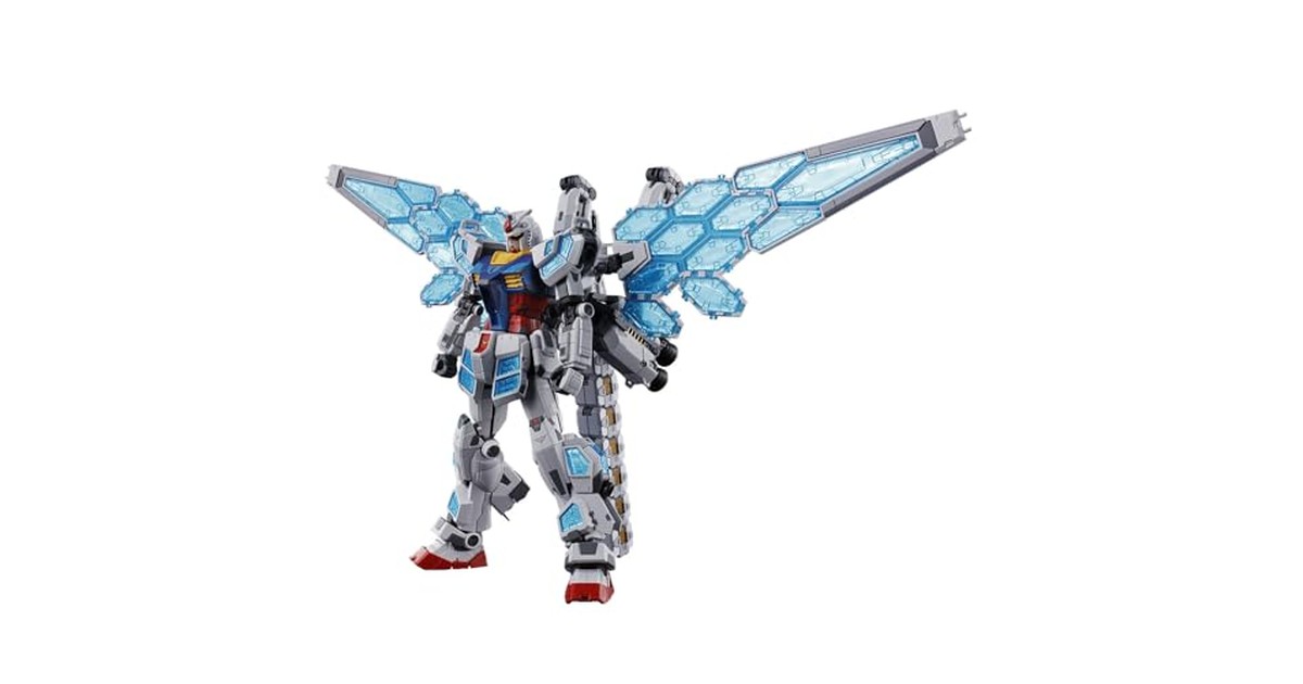BANDAI SPIRITS(バンダイ スピリッツ) EXPO2025 RX-78F00/E ガンダム (EX-001 グラスフェザー装備) 1/144スケール 色分け済みプラモデル の商品画像