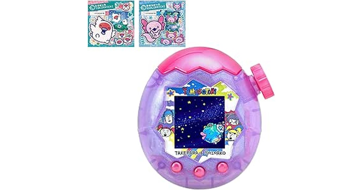 [バンダイ(BANDAI)] Tamagotchi Paradise - Purple Sky 竹下☆ぱらだいす＆しなこスペシャルセット（特典：Amazon.co.jp限定『たまラボステッカー：ときぱっち』＆『たまラボステッカー：あほろぱっち』付き）対象年齢 6才以上 たまごっちパラダイス の商品画像
